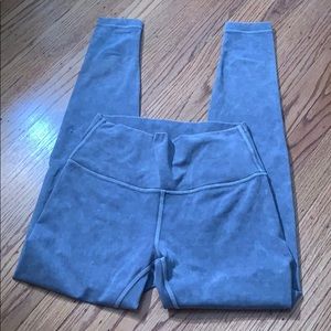 Lululemon Wunder Unders stonewashed gray